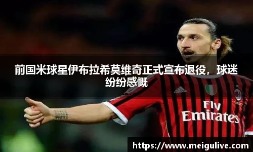 前国米球星伊布拉希莫维奇正式宣布退役，球迷纷纷感慨